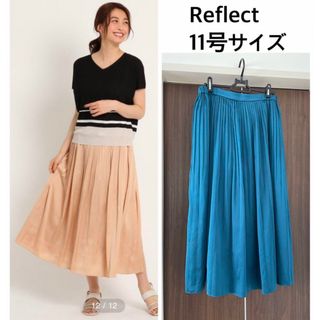 ReFLEcT - 定価11,000円 Reflect 11号 プリーツスカート 美品