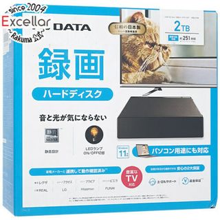 アイオーデータ(IODATA)のI-O DATA　外付けHDD HDD-UT2K　ブラック(PC周辺機器)