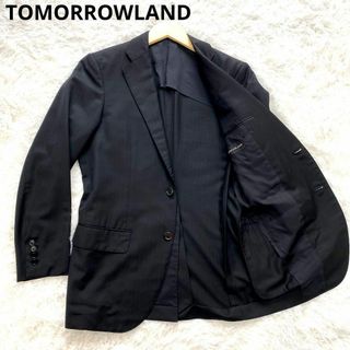 TOMORROWLAND - トゥモローランド モヘア × ウール 2B 背抜きテーラードジャケット[46]