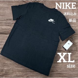 ナイキ(NIKE)の新品★NIKE★レディース★ワイドtシャツ★XLサイズ★ブラック(Tシャツ(半袖/袖なし))