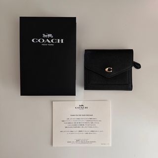 コーチ(COACH)のcoach コーチ ウィン スモール ウォレット ブラック(財布)