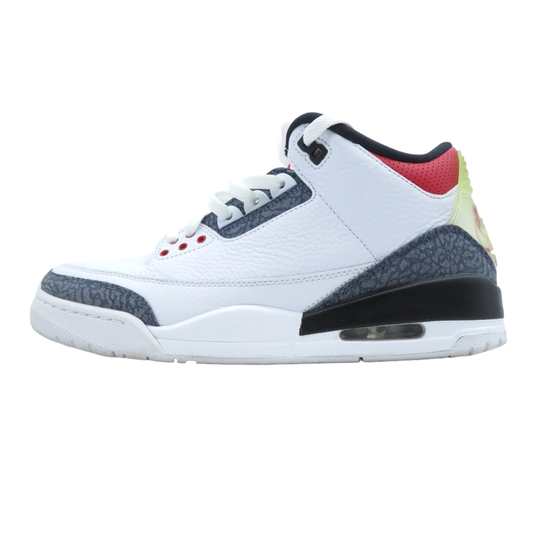 NIKE(ナイキ)のNIKE AIR JORDAN3 RETRO SE-T CO JP FIRE RED DENIM メンズの靴/シューズ(スニーカー)の商品写真