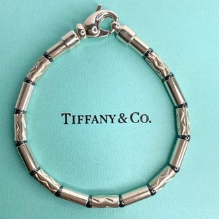 ティファニー(Tiffany & Co.)のティファニー 希少 ブレスレット アズテック ジグザグ ヘマタイト ci2(ブレスレット/バングル)