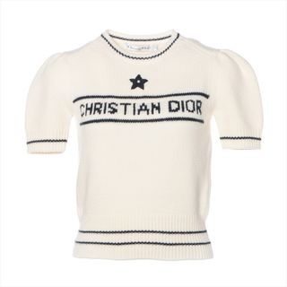 クリスチャンディオール(Christian Dior)のクリスチャンディオール  ウール×カシミヤ  ホワイト レディース その他(タイツ/ストッキング)