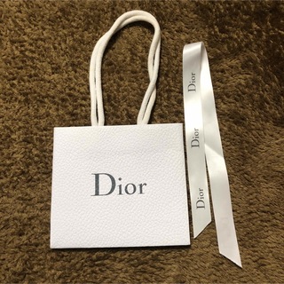 ディオール(Dior)のDior ショップ袋 ブランド紙袋 リボン(ショップ袋)