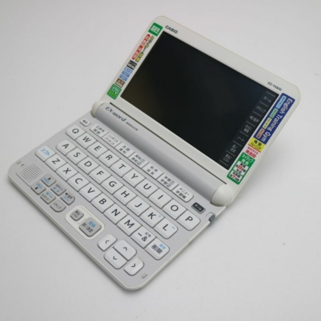 CASIO(カシオ)の中古 XD-Y4800 エクスワード ホワイト M777 スマホ/家電/カメラのスマホ/家電/カメラ その他(その他)の商品写真