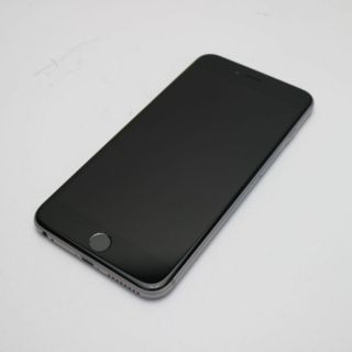 アイフォーン(iPhone)の超美品 SIMフリー iPhone6 PLUS 64GB スペースグレイ M777(スマートフォン本体)