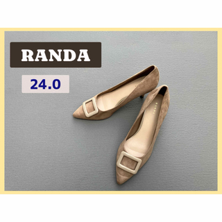 ランダ(RANDA)のポインテッドトゥパンプス　RANDA  24.0(ハイヒール/パンプス)