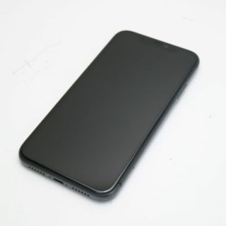 アイフォーン(iPhone)の超美品 SIMフリー iPhone 11 128GB ブラック M777(スマートフォン本体)