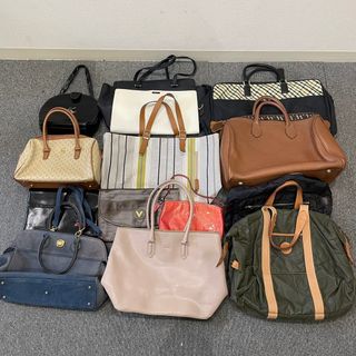 ヴァレンティノ(VALENTINO)のまとめ バッグ 13点 セット ヴァレンティノ フルラ クロエ など レザー トート バッグ 肩掛け ショルダー A4 レディース YYM V7-6(トートバッグ)