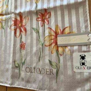 oliver - OLIVBRシルク&コットン　大判ハンカチ、スカーフ