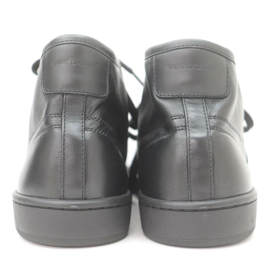 Saint Laurent(サンローラン)のIT4995EP9X41 美品 サンローラン SL/39 MID TOP スニーカー 783601 AAAWQ 1000 黒 サイズ38 レディース レディースの靴/シューズ(スニーカー)の商品写真