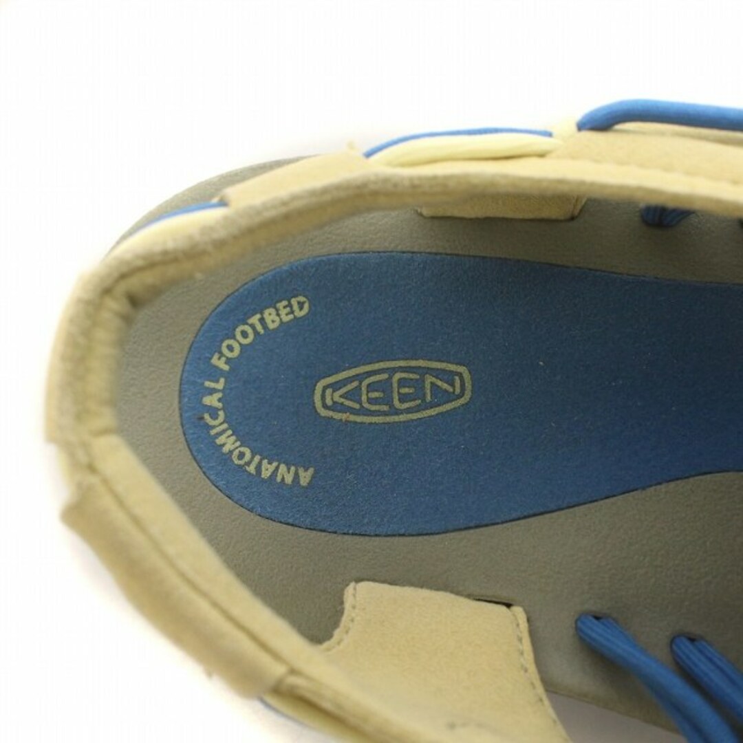 KEEN(キーン)のKEEN UNEEK スポーツサンダル 編み込み 27.5cm 青 グレー メンズの靴/シューズ(サンダル)の商品写真