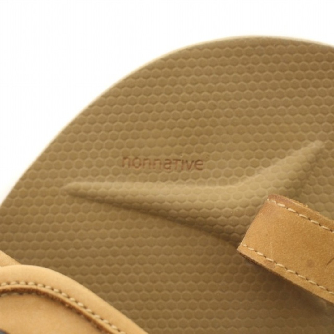 nonnative(ノンネイティブ)のnonnative × SUICOKE サンダル ベルト レザー 28cm 茶 メンズの靴/シューズ(サンダル)の商品写真