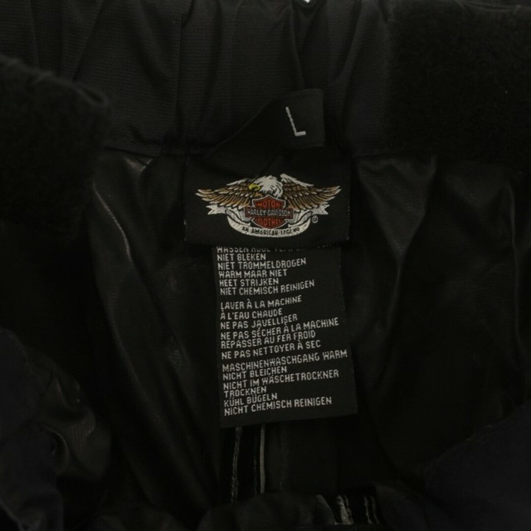 Harley Davidson(ハーレーダビッドソン)のHARLEY DAVIDSON ライディングパンツ ナイロン ライン L 黒 自動車/バイクのバイク(装備/装具)の商品写真