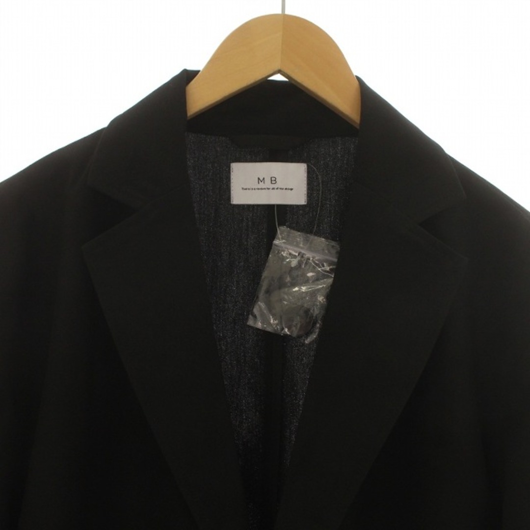 other(アザー)のMB テーラードジャケット シングル 薄手 オーバーサイズ レーヨン混 M 黒 メンズのジャケット/アウター(テーラードジャケット)の商品写真
