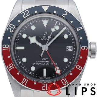 チュードル(Tudor)のチューダー ブラック ベイ GMT ウォッチ Black Bay GMT M79830RB-0001 保証書 SS メンズ時計 ブラック 仕上げ済 美品 【中古】(その他)