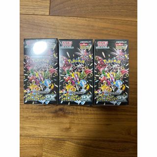 ポケモンカード　シャイニートレジャー　シュリンク付き　3BOX(Box/デッキ/パック)