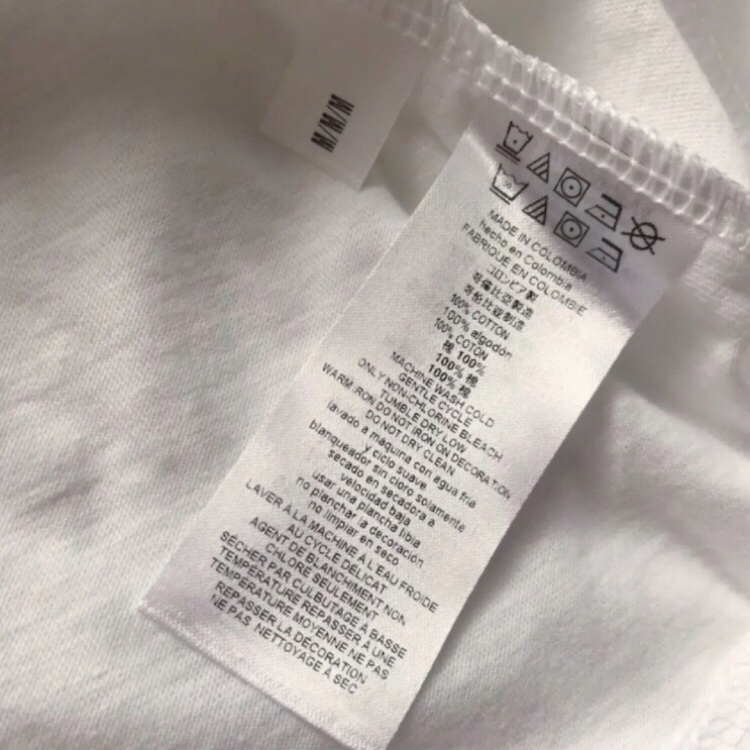 Michael Kors(マイケルコース)のレア 新品 マイケルコース USA メンズ ロング Tシャツ M 白 メンズのトップス(Tシャツ/カットソー(七分/長袖))の商品写真