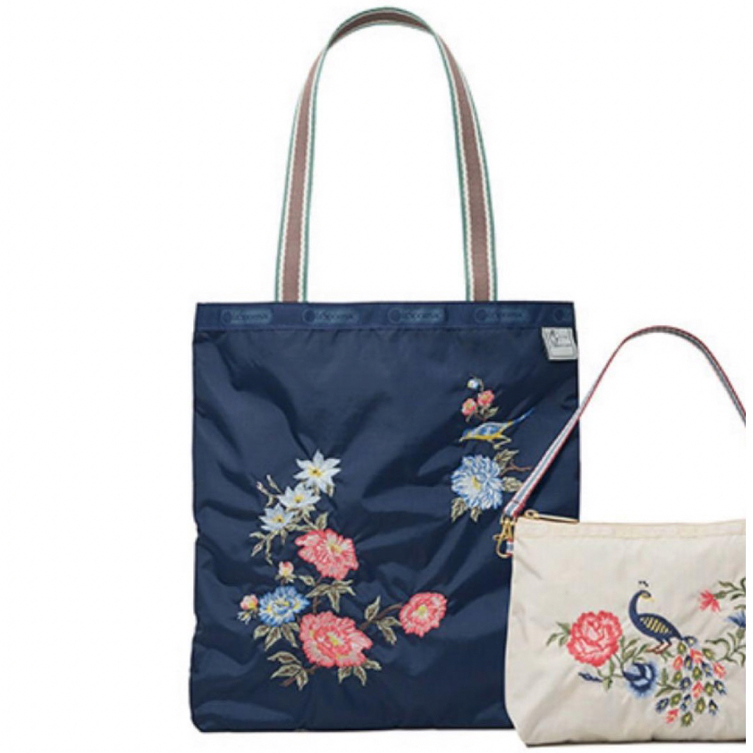 KEITA MARUYAMA TOKYO PARIS(ケイタマルヤマ)の刺繍が素敵‼️❤️KEITA MARUYAMA✖️Lesportsac❤️トート レディースのバッグ(トートバッグ)の商品写真