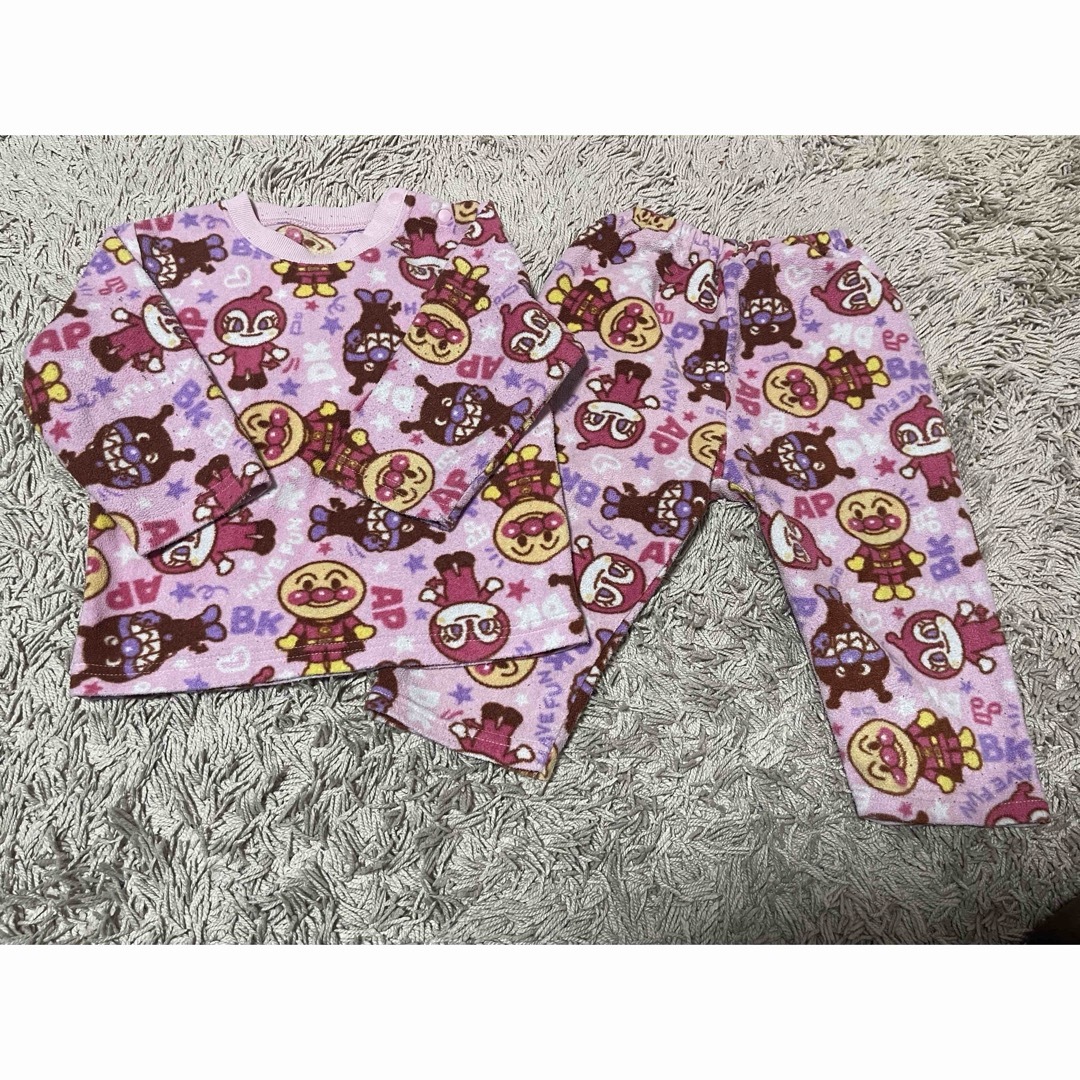 アンパンマン(アンパンマン)のアンパンマン　パジャマ　 キッズ/ベビー/マタニティのキッズ服女の子用(90cm~)(パジャマ)の商品写真