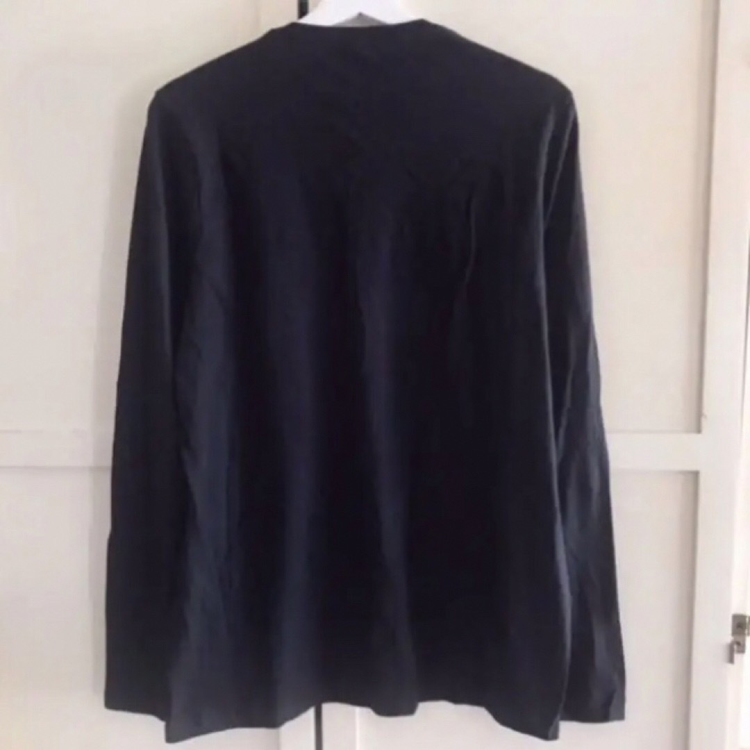 Michael Kors(マイケルコース)のレア 新品 MK マイケルコース USA メンズ ロング Tシャツ M 黒 メンズのトップス(Tシャツ/カットソー(七分/長袖))の商品写真