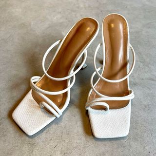 クロコ サンダル size37(サンダル)