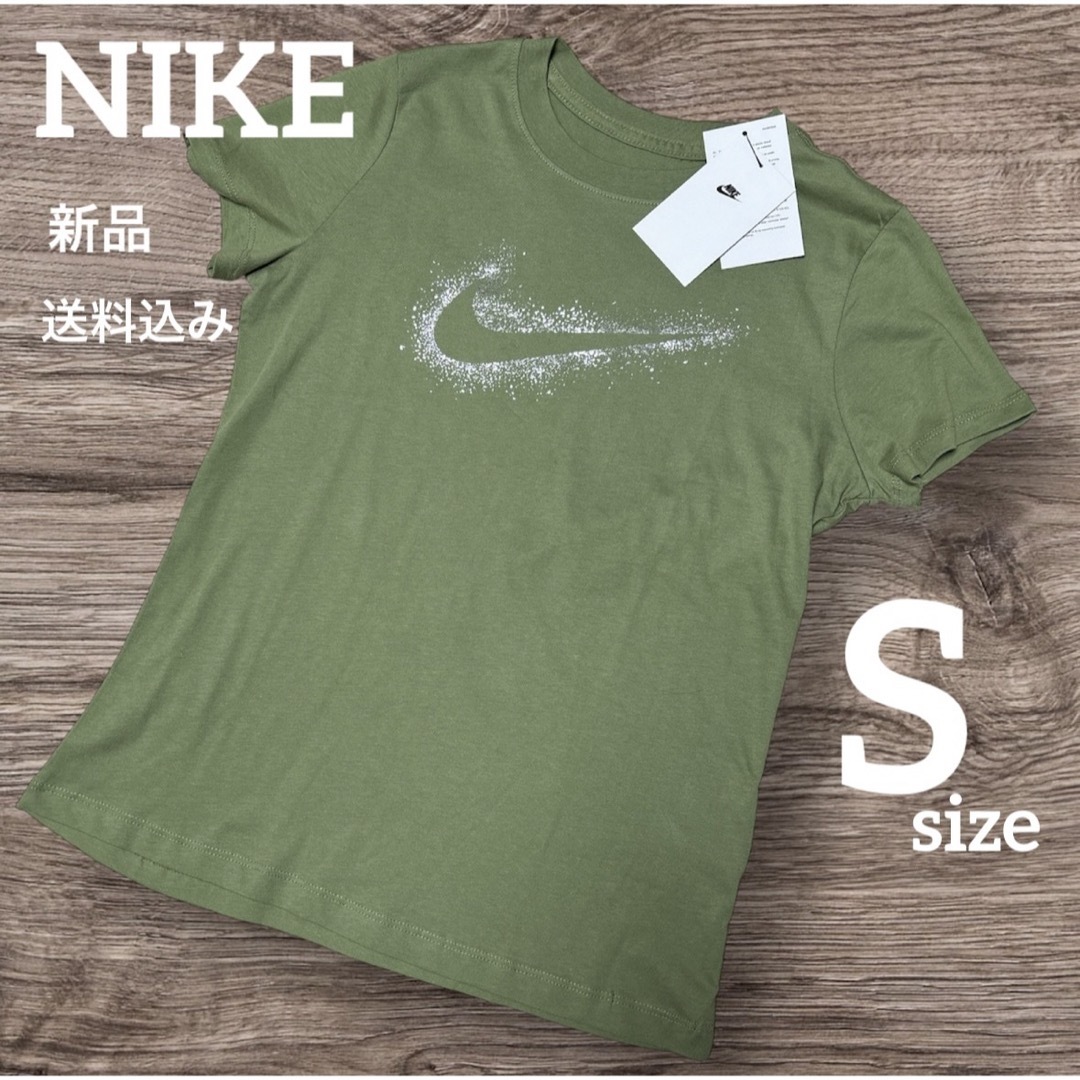 NIKE(ナイキ)の新品★NIKE★半袖tシャツ★スウッシュ★トレーニングウェア★Sサイズ レディースのトップス(Tシャツ(半袖/袖なし))の商品写真