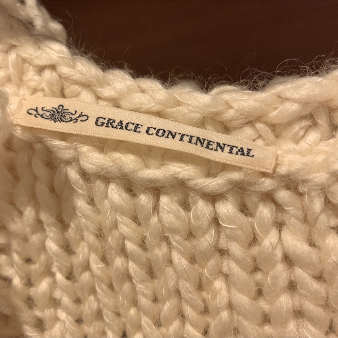 GRACE CONTINENTAL(グレースコンチネンタル)のグレースコンチネンタル　カーディガン レディースのトップス(カーディガン)の商品写真