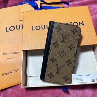 ルイヴィトン(LOUIS VUITTON)の新品未使用✨iPhone15pro モノグラム･リバース キャンバスケースj(iPhoneケース)