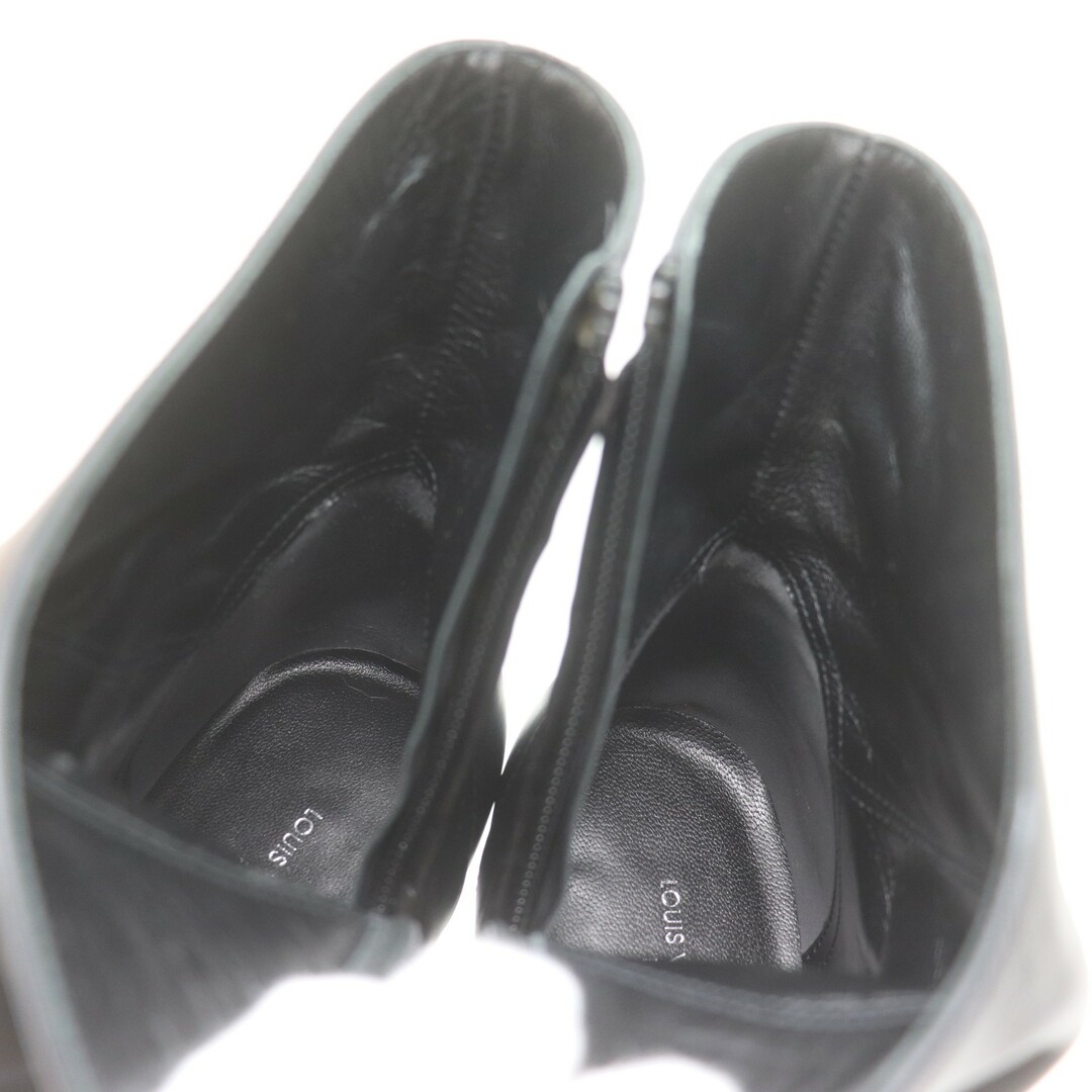 LOUIS VUITTON(ルイヴィトン)のITRX7YFSHL2W ルイヴィトン スパークル･ライン アンクルブーツ 1ACAKQ 黒 レディース サイズ 37 レディースの靴/シューズ(ブーツ)の商品写真