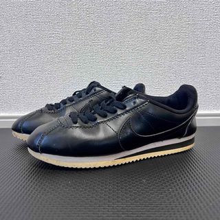 ナイキ(NIKE)のナイキ ウィメンズ　クラシック コルテッツ レザー ブラックパテント 23.5(スニーカー)