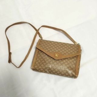 セリーヌ(celine)のCELINE セリーヌ ショルダーバッグ マカダム ベージュ レディース(ショルダーバッグ)