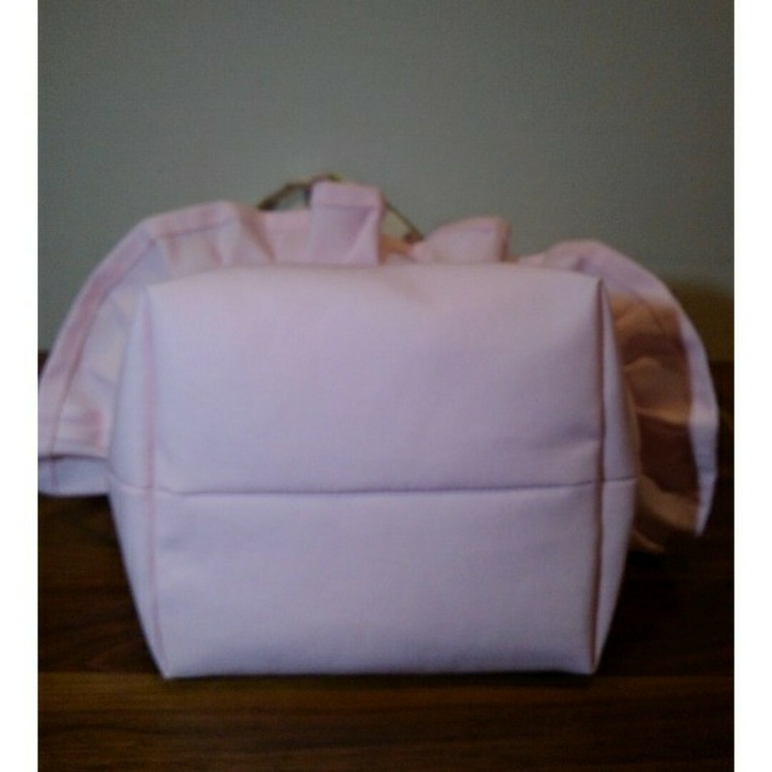 ロラライハリス　フリル巾着バッグ ハンドメイドのファッション小物(バッグ)の商品写真