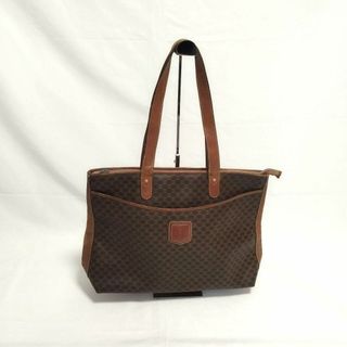 セリーヌ(celine)のCELINE セリーヌ トートバッグ マカダム 茶系 ヴィンテージ レディース(トートバッグ)