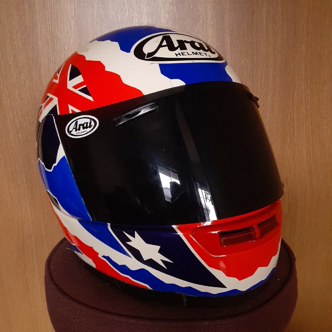 Arai(アライ)のAraiヘルメット ドゥーハンモデル 当時物 自動車/バイクのバイク(ヘルメット/シールド)の商品写真