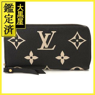 ルイヴィトン(LOUIS VUITTON)のルイ・ヴィトン　ジッピーウォレット　ブラックベージュ　M80481 【207】(財布)