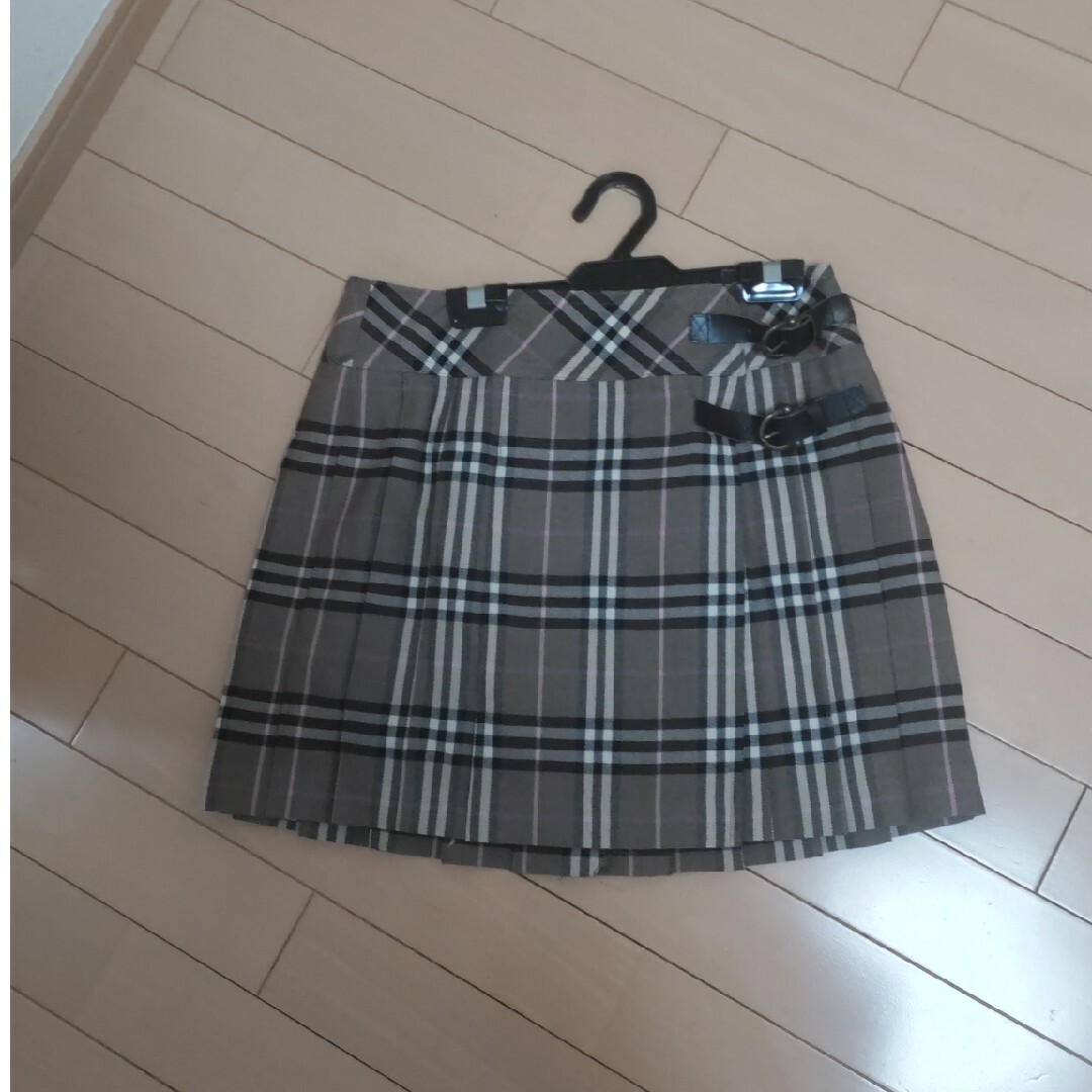 バーバリーブルーレーベル巻きスカート バーバリーブルーレーベル巻きスカート