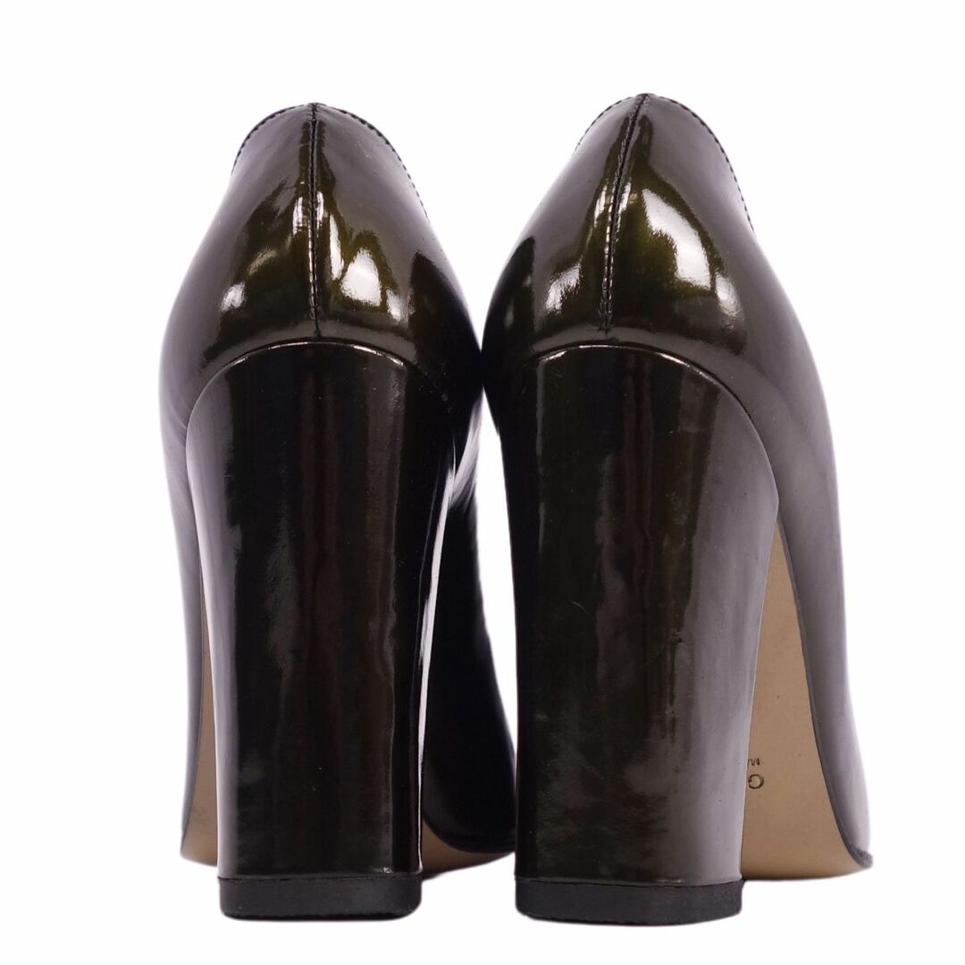Gucci(グッチ)のVintage グッチ GUCCI パンプス ヒール ホースビット パテントレザー シューズ レディース 36(23cm相当) グリーン レディースの靴/シューズ(ハイヒール/パンプス)の商品写真