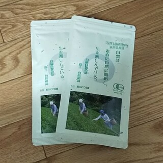 有機栽培茶 煎茶 2個 葉っピィ向島園 有機JAS認定 無農薬(茶)