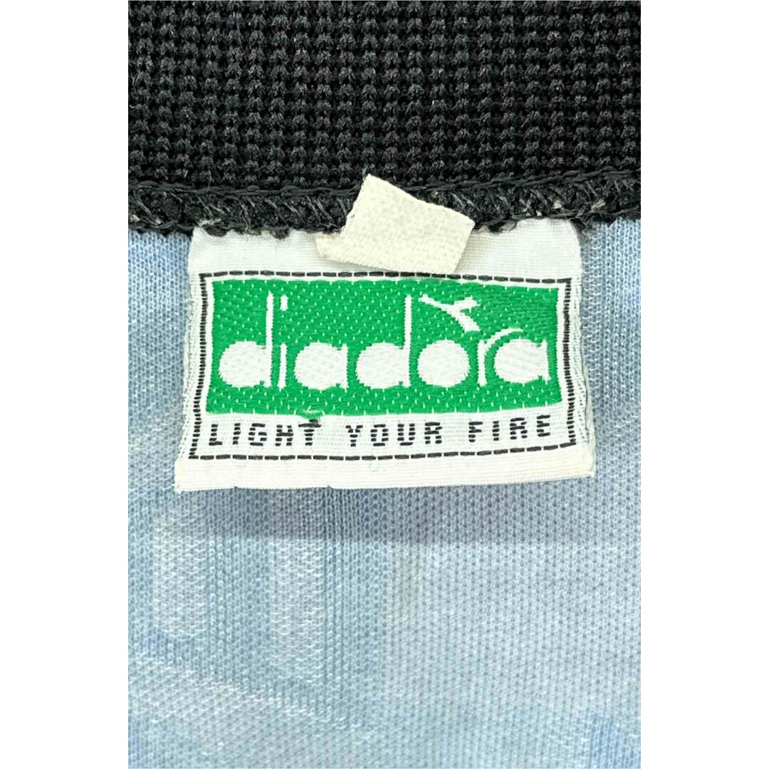 diadora blue sweatshirt ディアドラ トレーナー ブルー サイズXL ユニフォーム 肘パッド スポーツ メンズ ヴィンテージ 6 メンズのトップス(ジャージ)の商品写真
