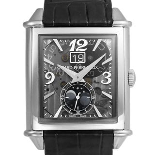 ジラールペルゴ(GIRARD-PERREGAUX)のジラールペルゴ ヴィンテージ 1945 XXL ラージデイト&ムーンフェイズ Ref.25882-11-223-BB6B 中古品 メンズ 腕時計(腕時計(アナログ))