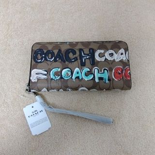 コーチ(COACH)のCOACH   サーフロゴ   長財布   新品未使用！(財布)