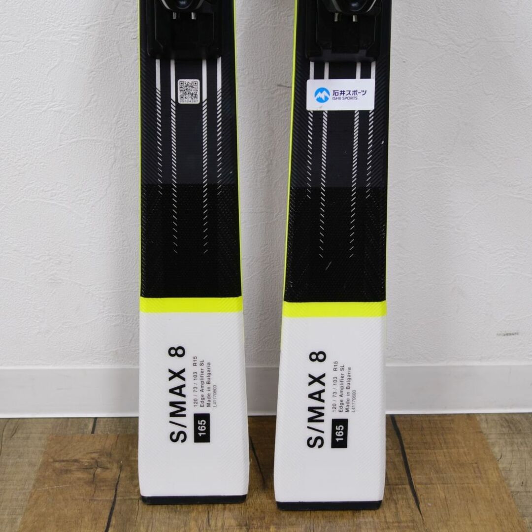 サロモン SALOMON S MAX8 165cm センター73mm ビンディング サロモン SALOMON S MAX8 165cm センター73mm ビンディング