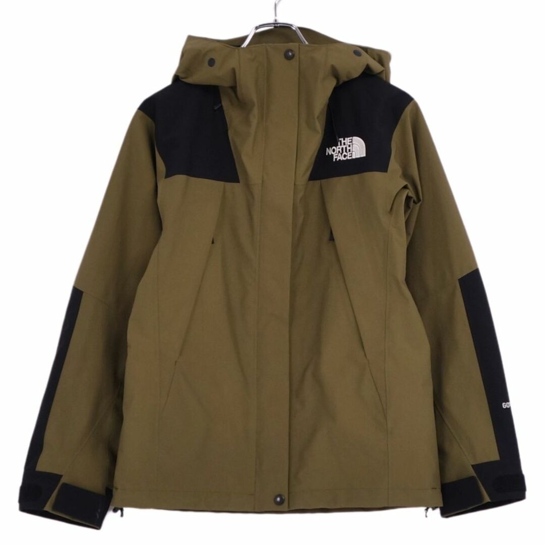 THE NORTH FACE(ザノースフェイス)の美品 ザノースフェイス THE NORTH FACE ジャケット マウンテンジャケット NPW61800 GORE-TEX アウター レディース M カーキ/ブラック メンズのジャケット/アウター(その他)の商品写真