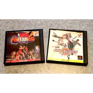 【PSソフト】パワーダンカーズ＆ハイパーオリンピック 中古