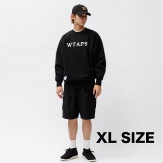 ダブルタップス(W)taps)のWtaps ACADEMY COLLEGE  BLACK  XL(スウェット)