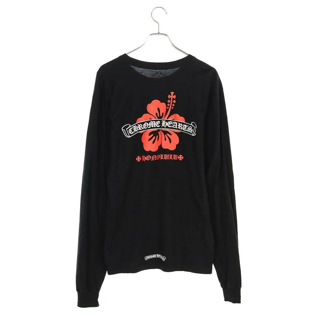 Chrome Hearts(クロムハーツ)のクロムハーツ  CH L/S LTD ホノルル限定ハイビスカスプリント長袖カットソー メンズ L メンズのトップス(Tシャツ/カットソー(七分/長袖))の商品写真