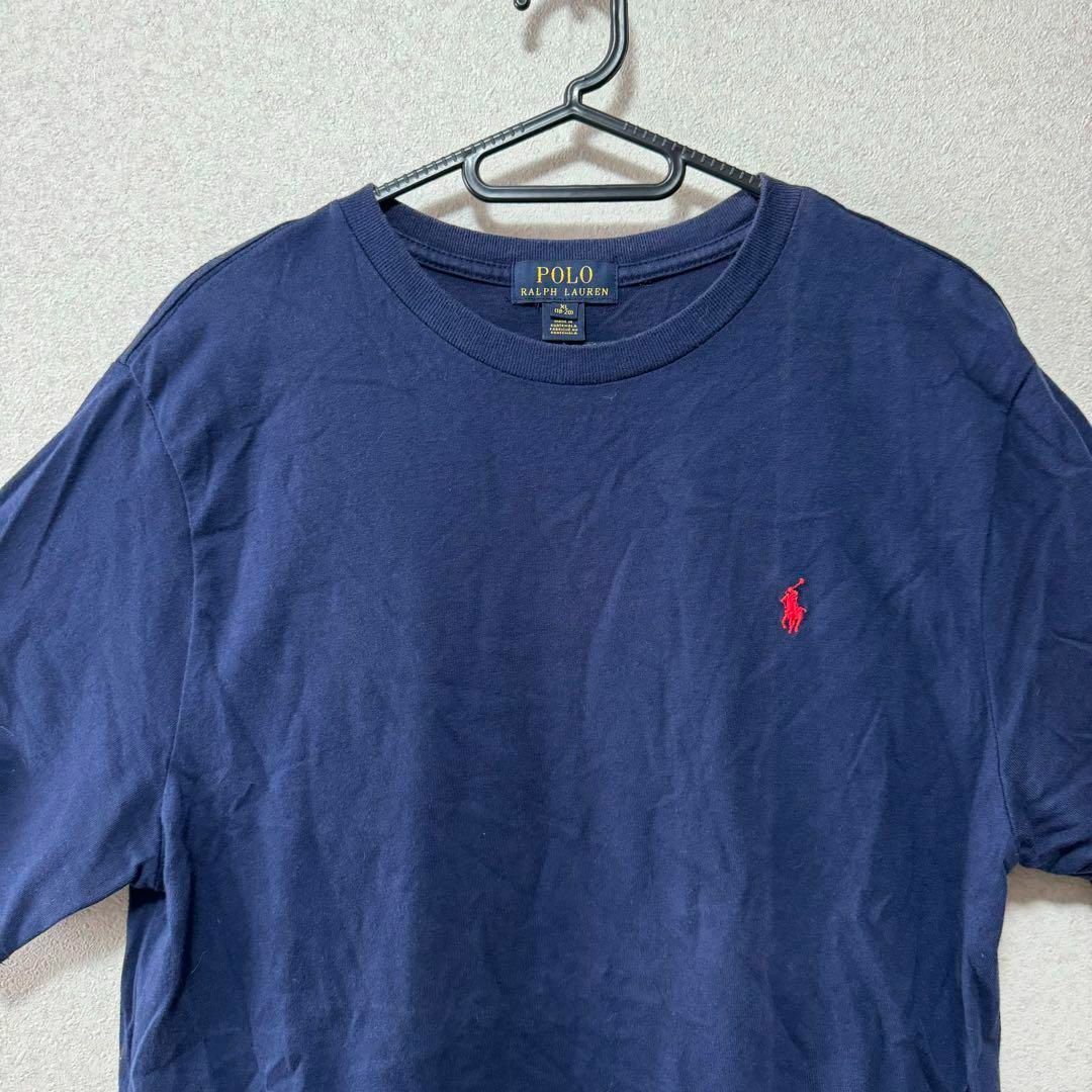 POLO RALPH LAUREN(ポロラルフローレン)の【希少】ポロラルフローレン 半袖Tシャツ ワンポイント 刺繍ロゴ スモールポニー レディースのトップス(Tシャツ(半袖/袖なし))の商品写真