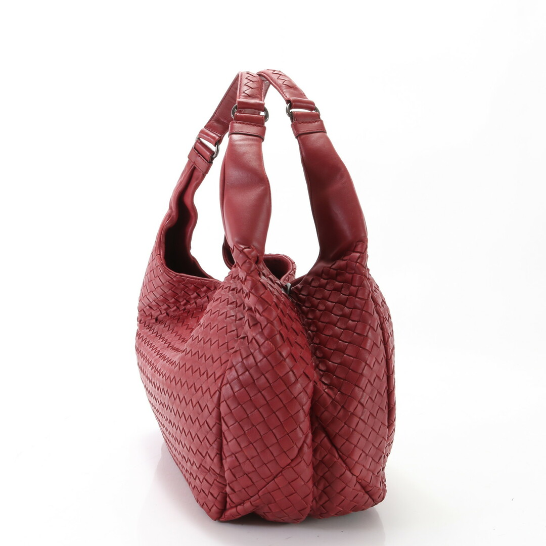 Bottega Veneta(ボッテガヴェネタ)の美品 ボッテガヴェネタ イントレチャート 編み込み ホーボー 型 レザー トート バッグ 肩掛け ショルダー ハンド レディース YYE V10-4 レディースのバッグ(トートバッグ)の商品写真